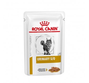 Royal Canin Urinary S/O кусочки в соусе для взрослых кошек при МКБ с курицей - 85 г